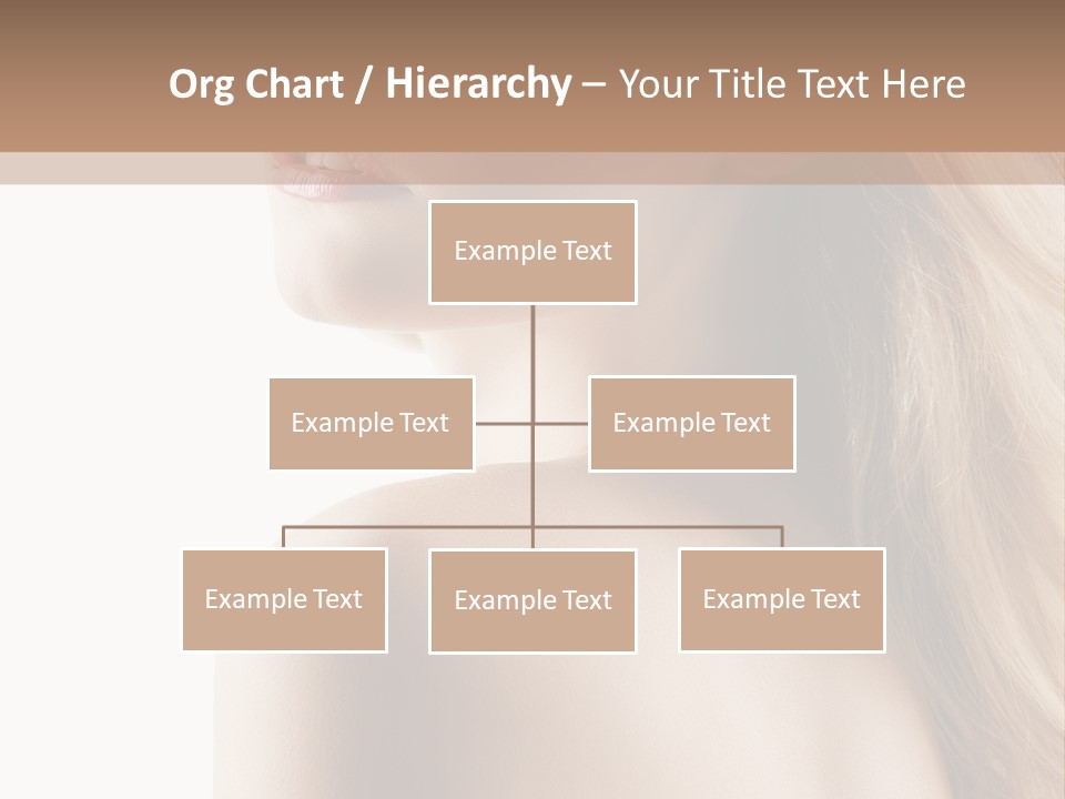 Portrait Hairdo Naked PowerPoint Template