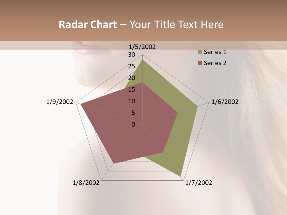 Portrait Hairdo Naked PowerPoint Template