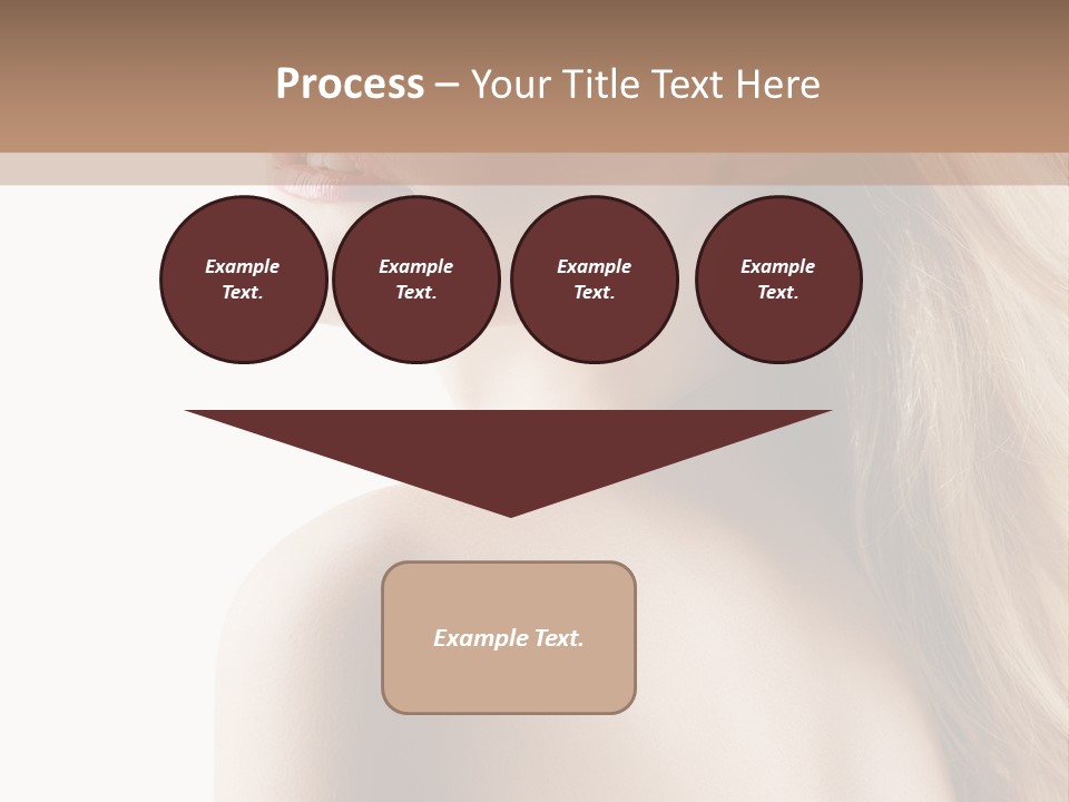Portrait Hairdo Naked PowerPoint Template