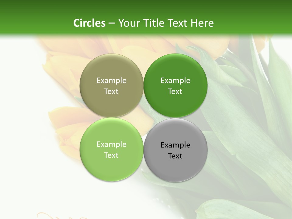 Vase Plant Holiday PowerPoint Template