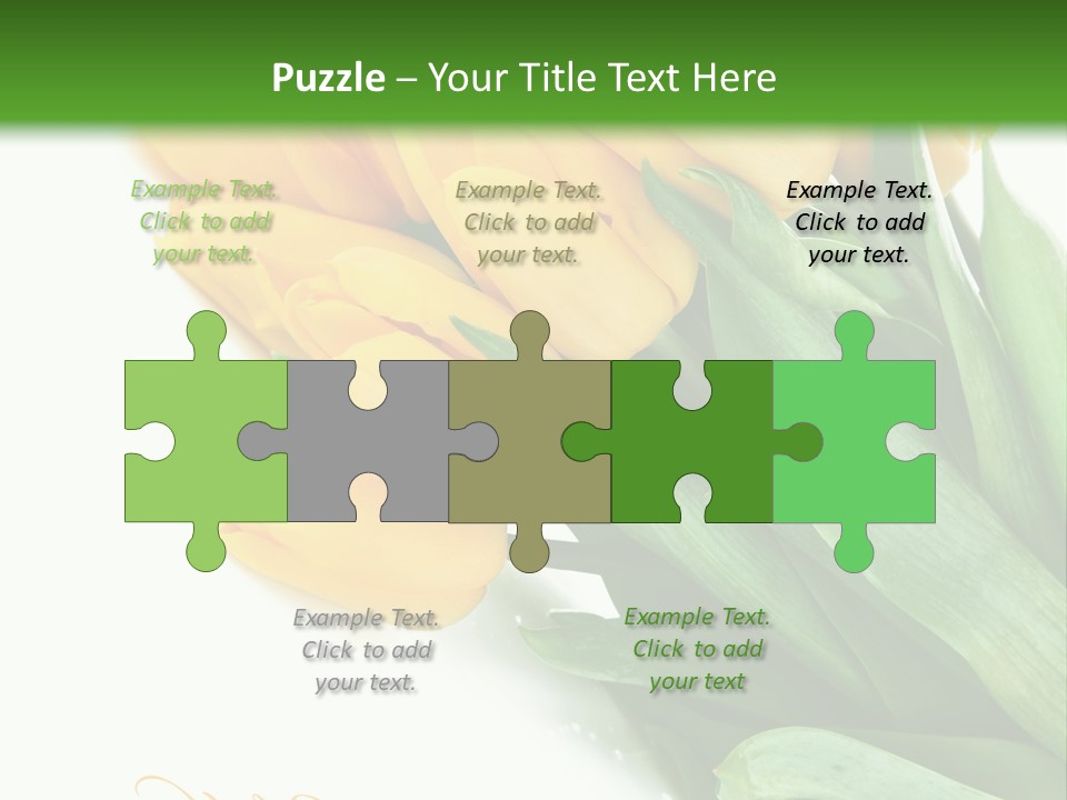 Vase Plant Holiday PowerPoint Template