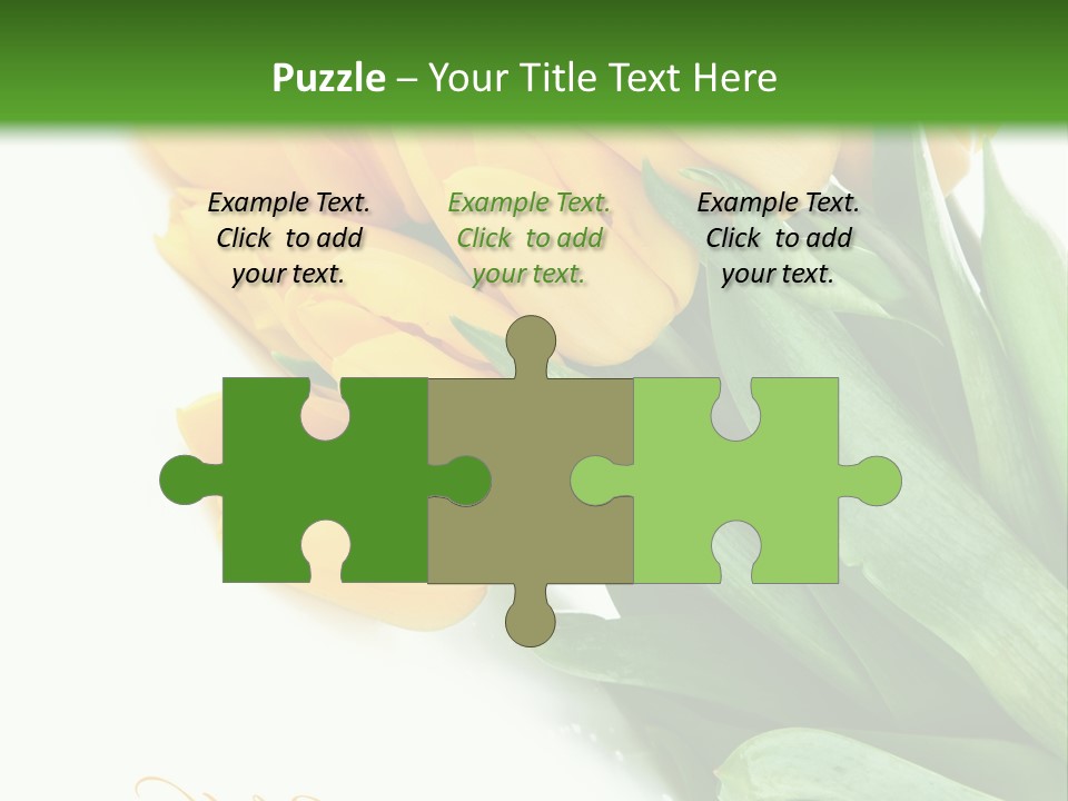 Vase Plant Holiday PowerPoint Template