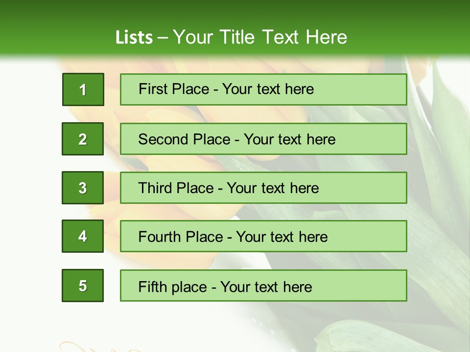 Vase Plant Holiday PowerPoint Template