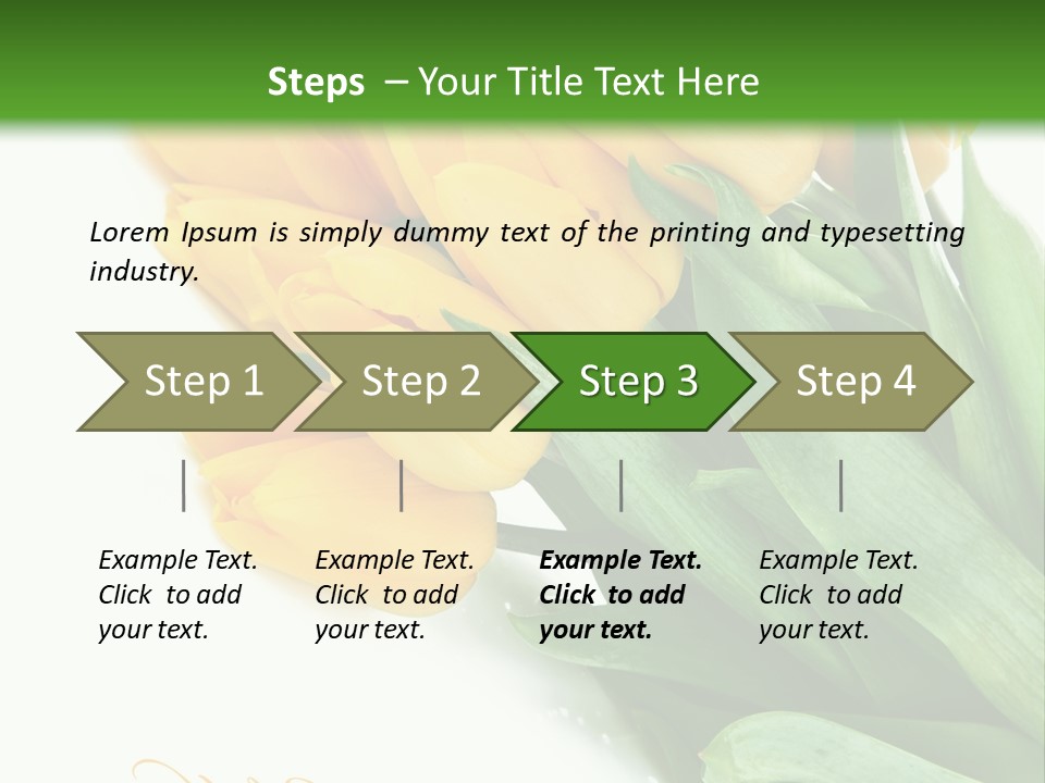 Vase Plant Holiday PowerPoint Template