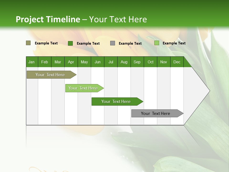 Vase Plant Holiday PowerPoint Template