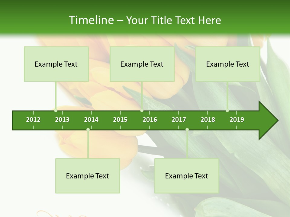 Vase Plant Holiday PowerPoint Template