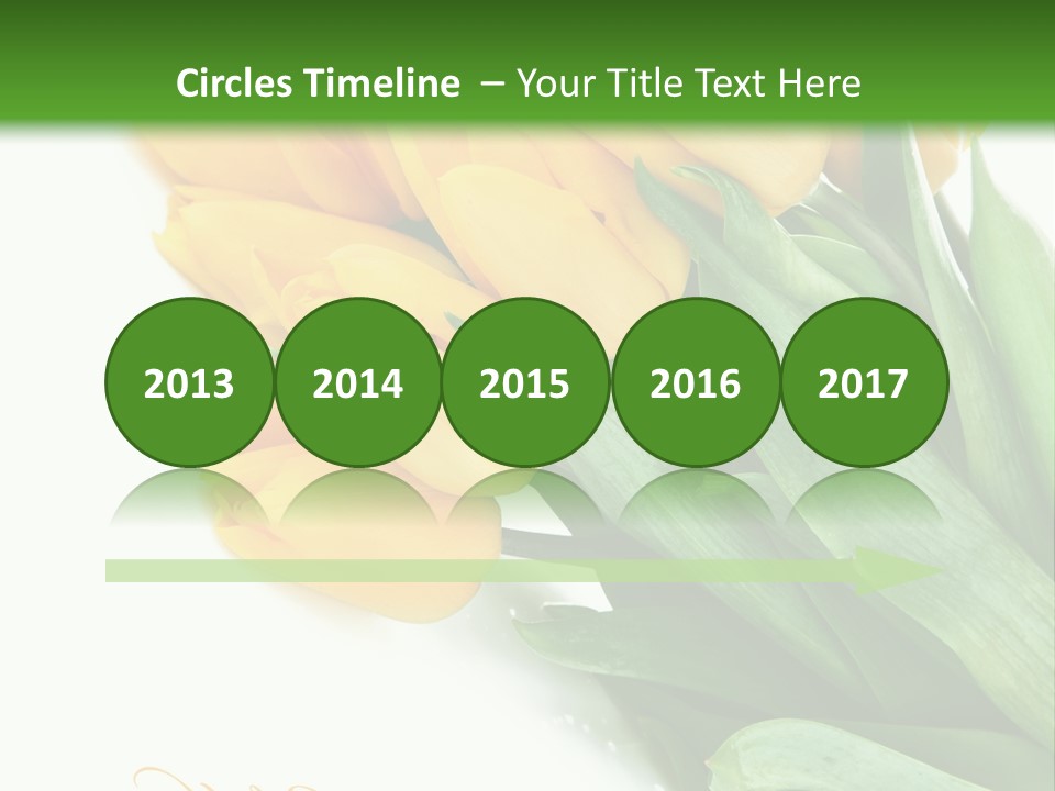 Vase Plant Holiday PowerPoint Template