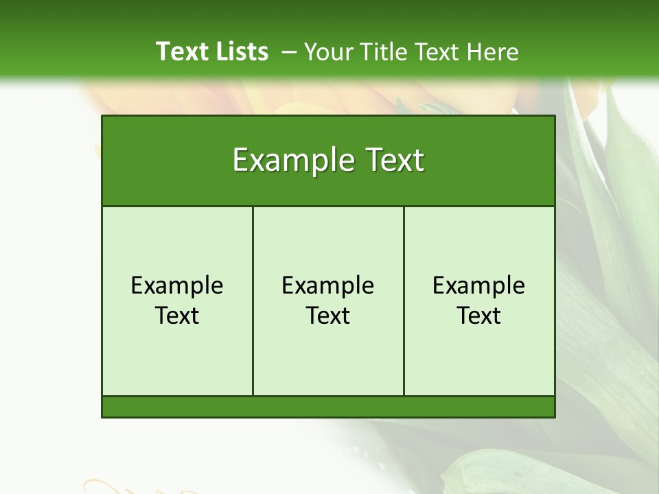 Vase Plant Holiday PowerPoint Template
