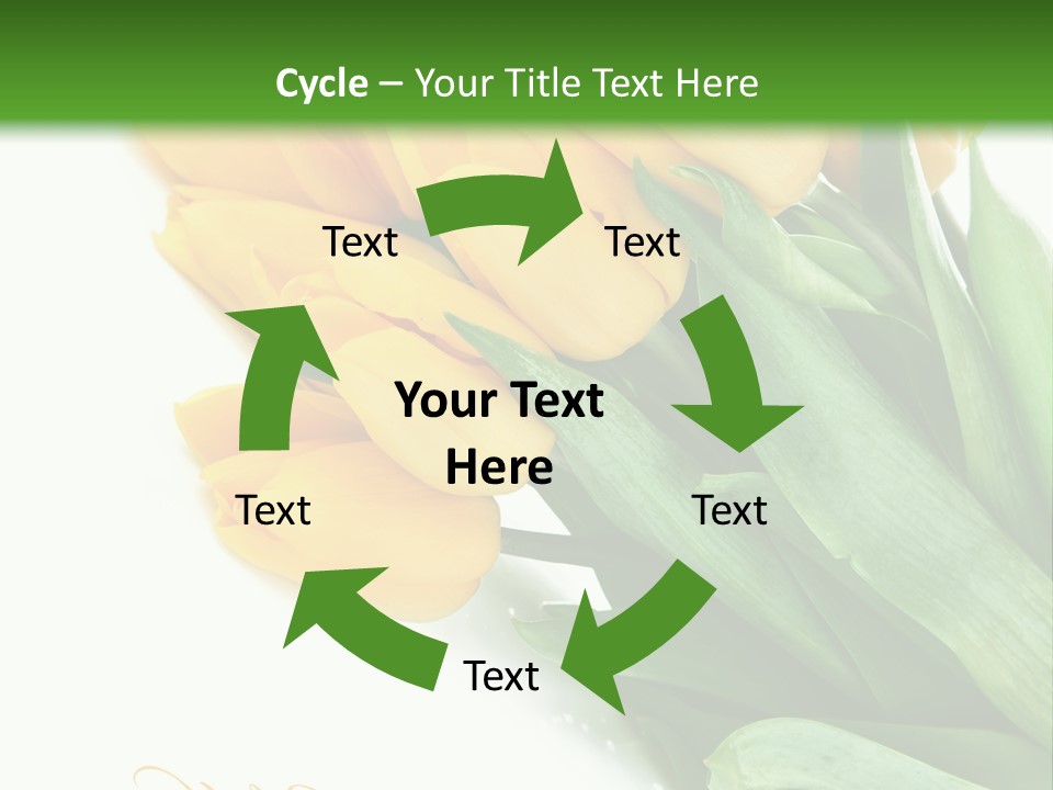 Vase Plant Holiday PowerPoint Template