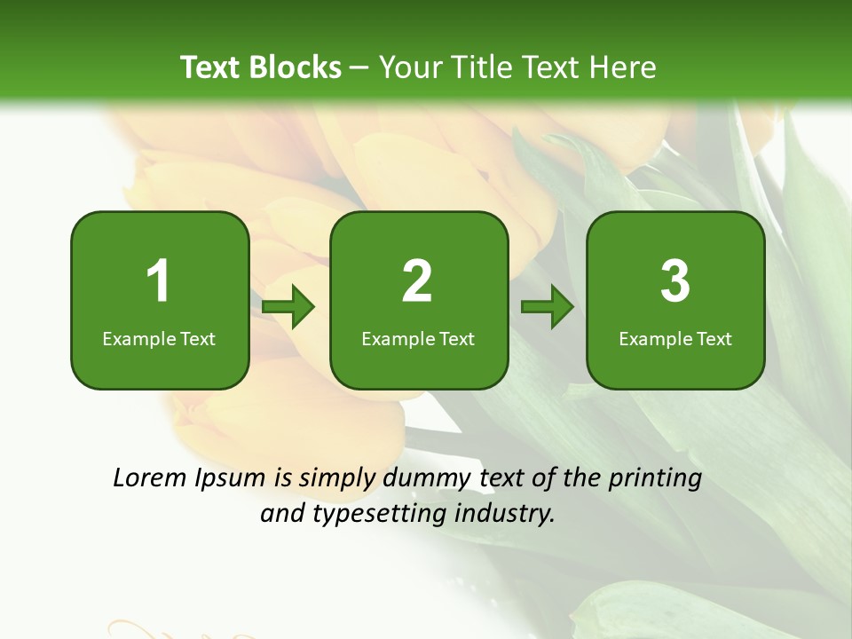 Vase Plant Holiday PowerPoint Template