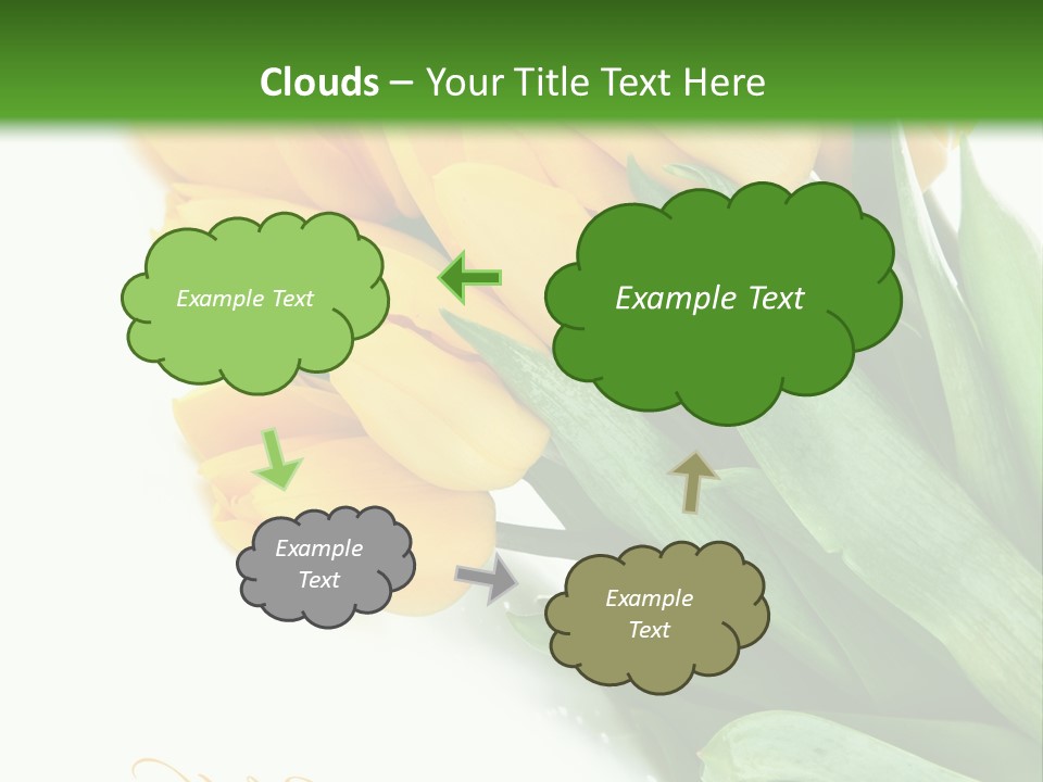 Vase Plant Holiday PowerPoint Template