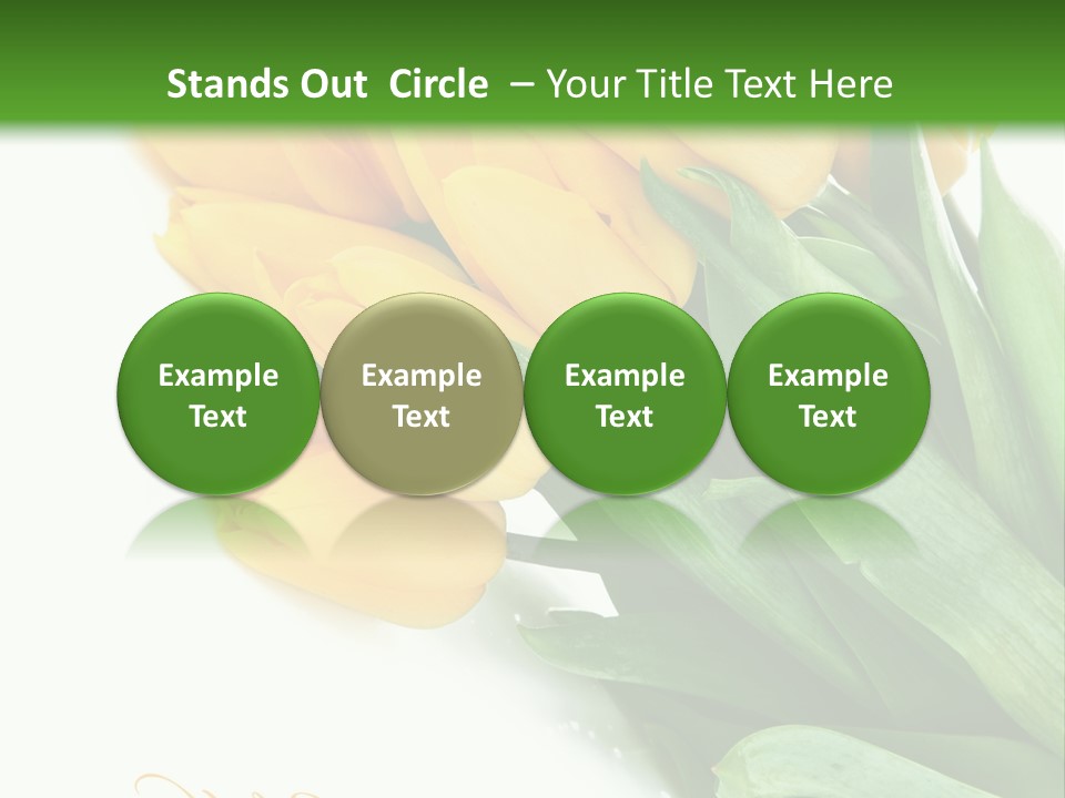 Vase Plant Holiday PowerPoint Template