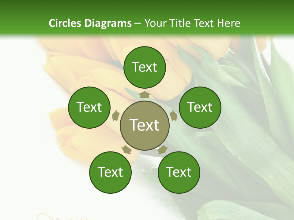 Vase Plant Holiday PowerPoint Template