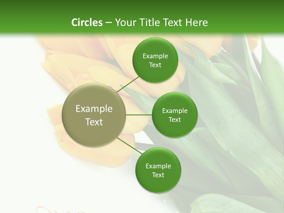 Vase Plant Holiday PowerPoint Template