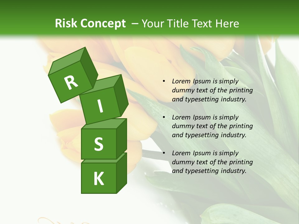 Vase Plant Holiday PowerPoint Template