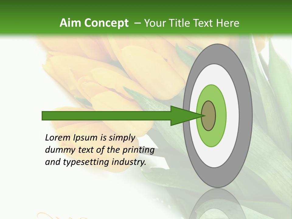 Vase Plant Holiday PowerPoint Template