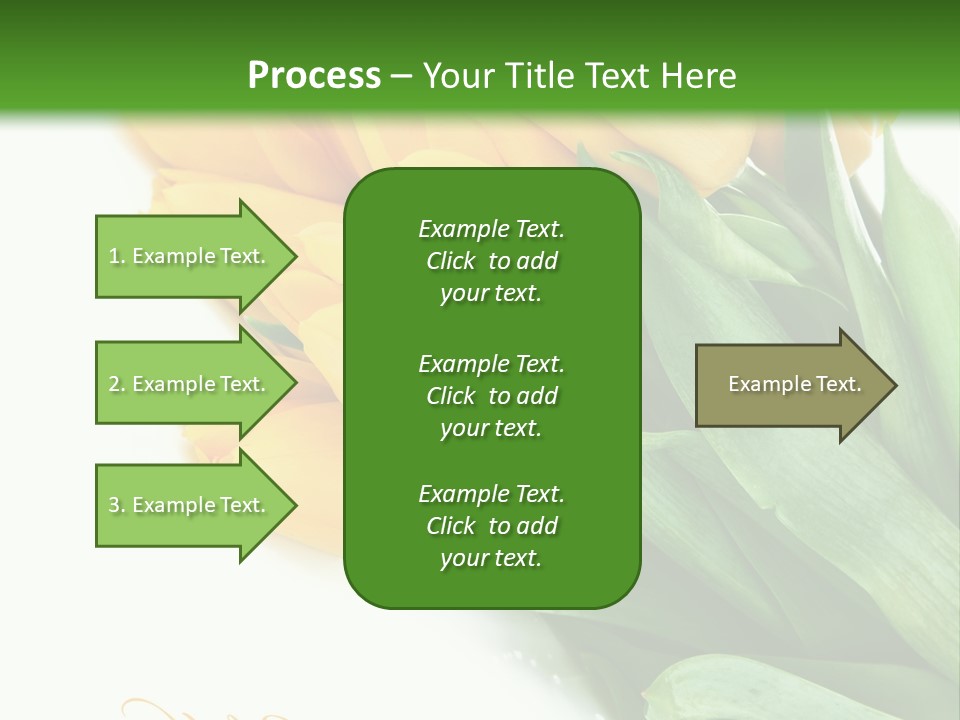 Vase Plant Holiday PowerPoint Template
