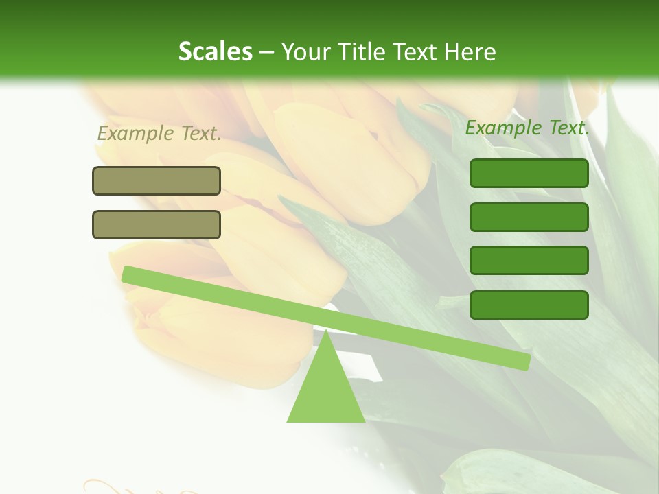 Vase Plant Holiday PowerPoint Template