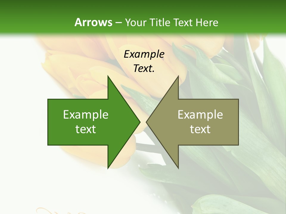 Vase Plant Holiday PowerPoint Template