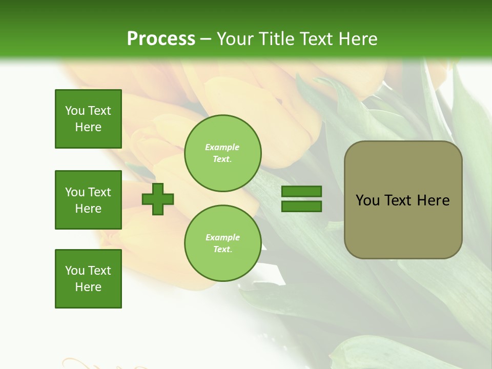 Vase Plant Holiday PowerPoint Template