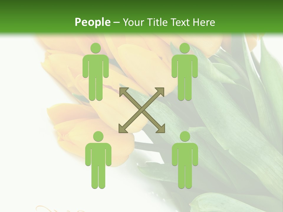 Vase Plant Holiday PowerPoint Template