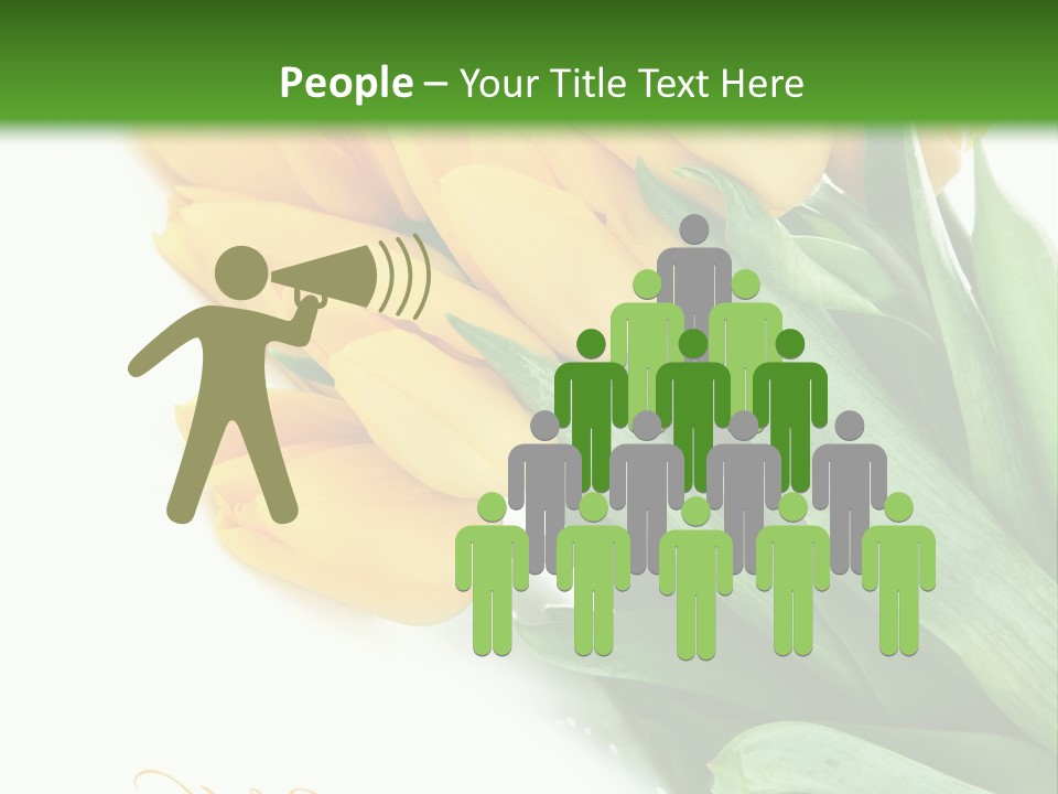 Vase Plant Holiday PowerPoint Template