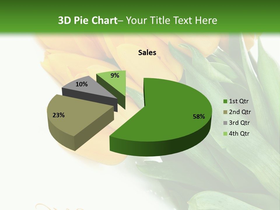 Vase Plant Holiday PowerPoint Template