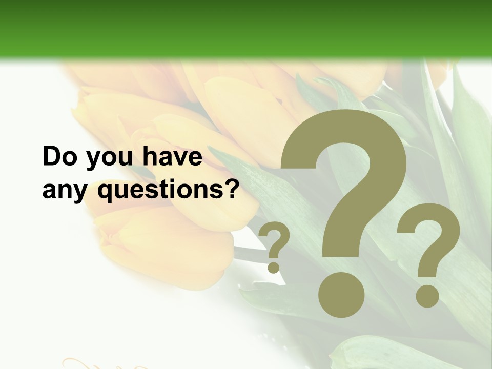 Vase Plant Holiday PowerPoint Template