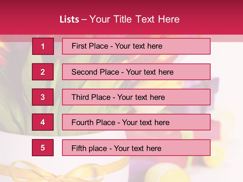 Yellow Nature Isolated PowerPoint Template