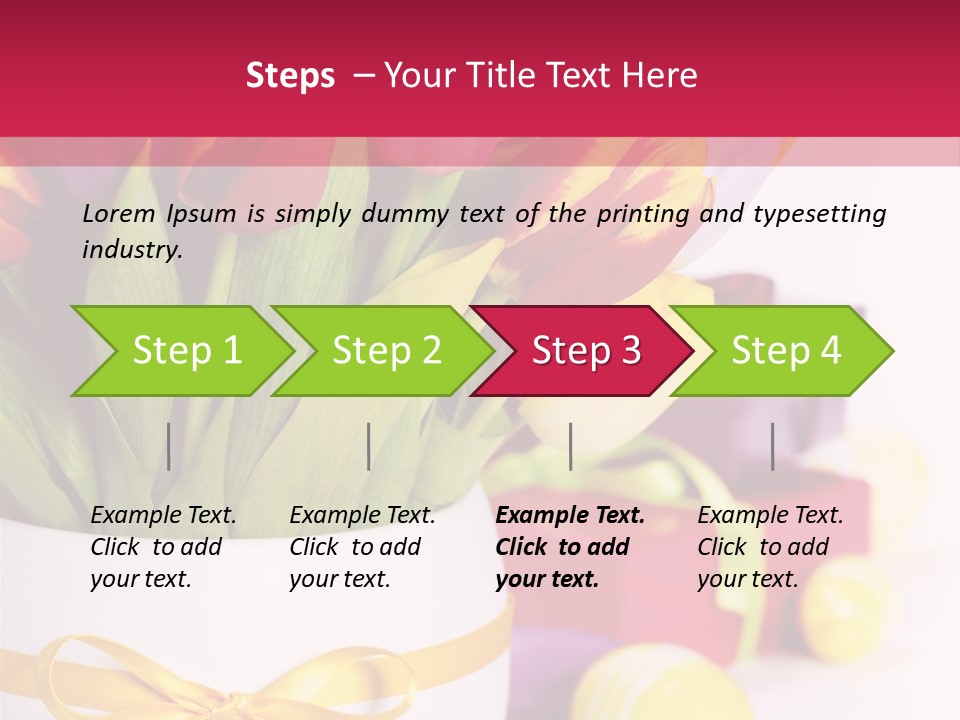 Yellow Nature Isolated PowerPoint Template