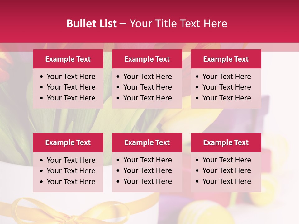 Yellow Nature Isolated PowerPoint Template