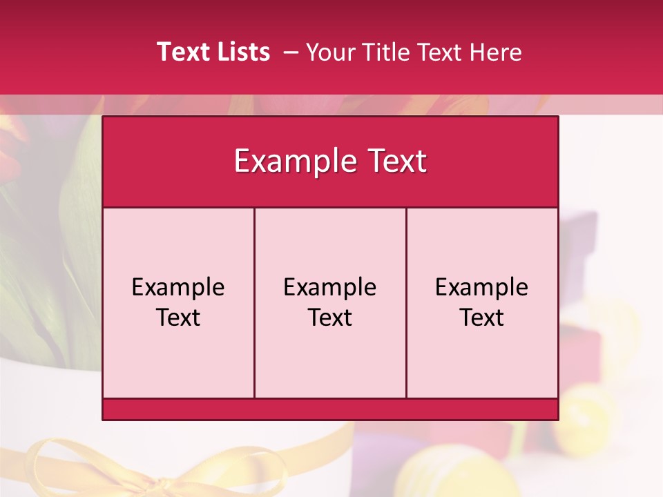 Yellow Nature Isolated PowerPoint Template