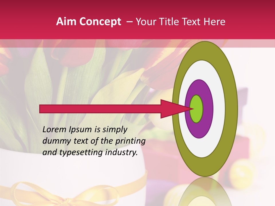 Yellow Nature Isolated PowerPoint Template