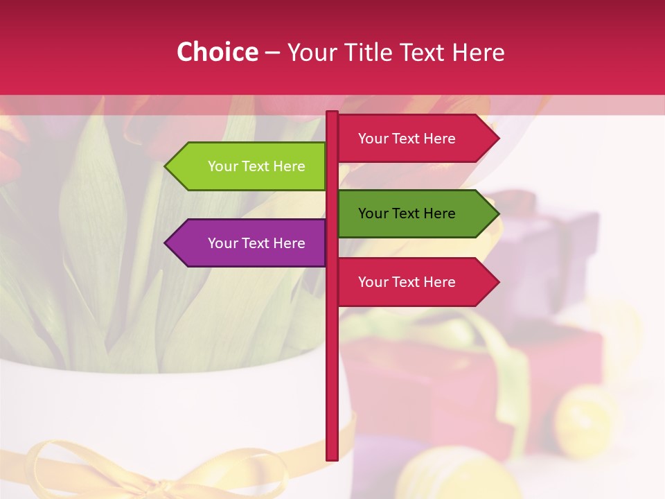 Yellow Nature Isolated PowerPoint Template