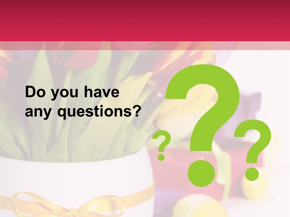 Yellow Nature Isolated PowerPoint Template