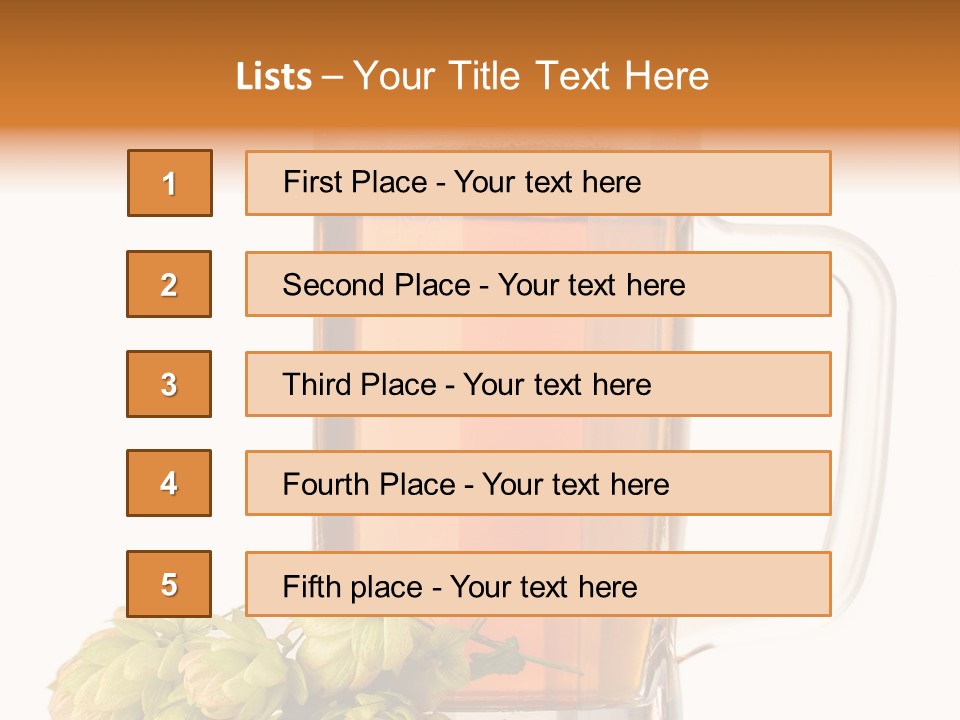 Stout Hop Light PowerPoint Template