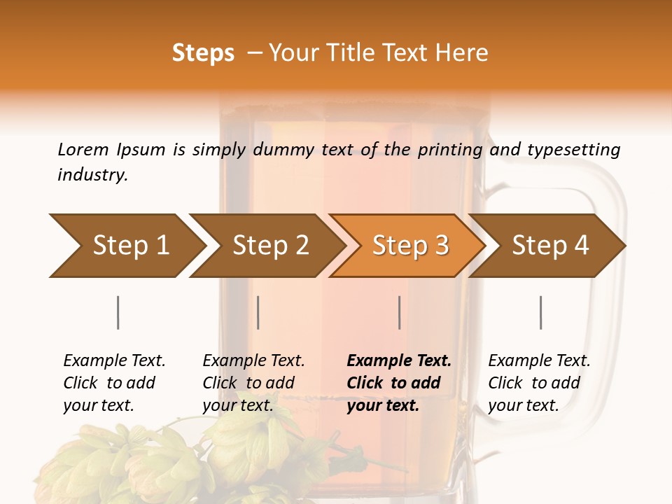 Stout Hop Light PowerPoint Template
