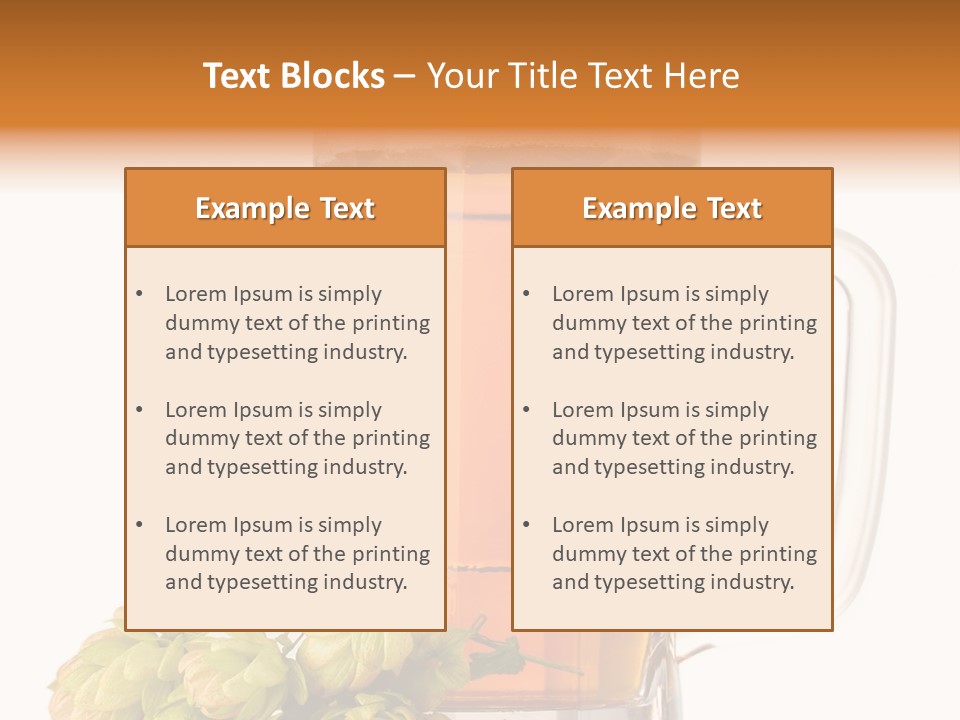 Stout Hop Light PowerPoint Template
