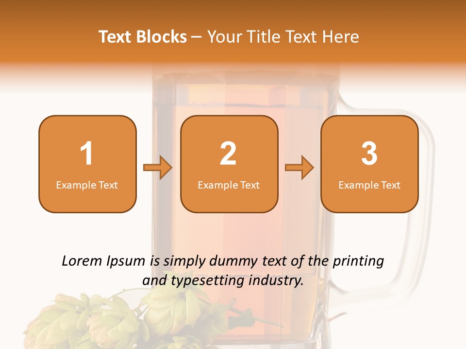 Stout Hop Light PowerPoint Template