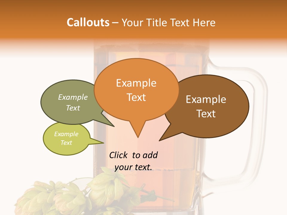 Stout Hop Light PowerPoint Template