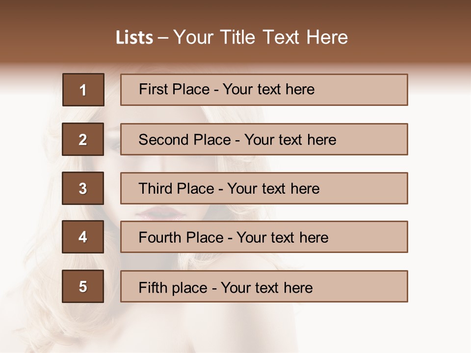 Sensual Gorgeous  PowerPoint Template