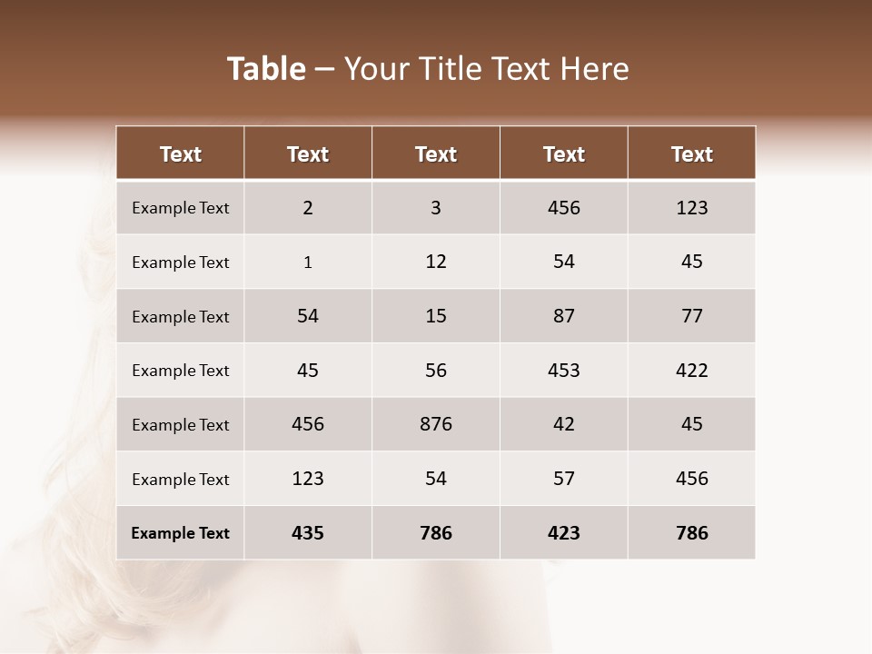 Sensual Gorgeous  PowerPoint Template