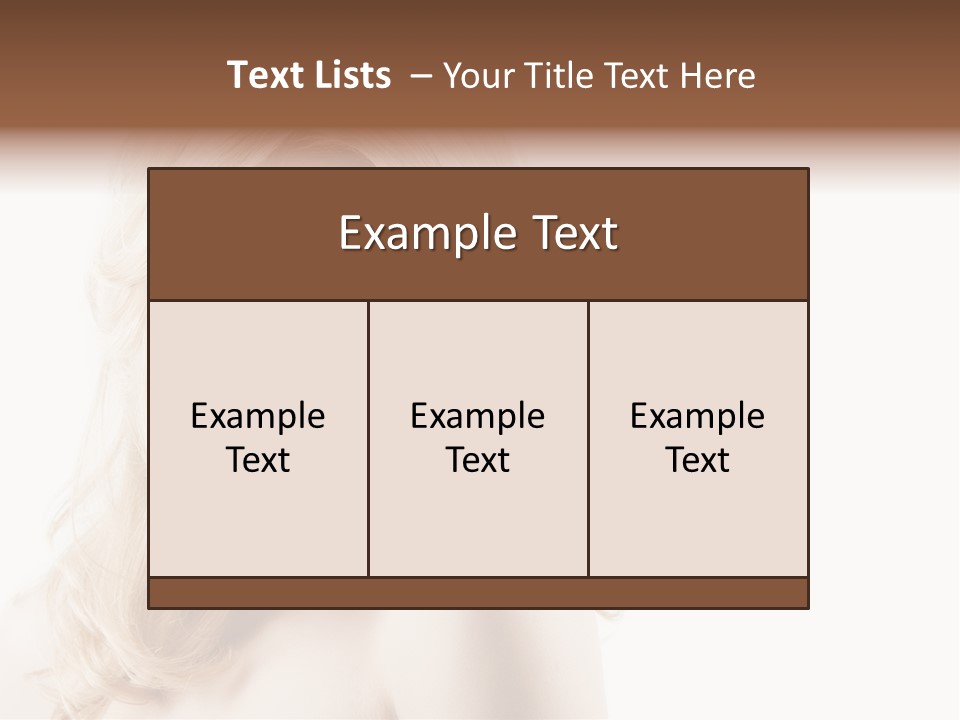 Sensual Gorgeous  PowerPoint Template