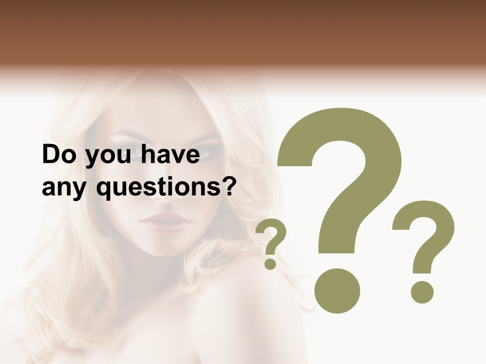 Sensual Gorgeous  PowerPoint Template