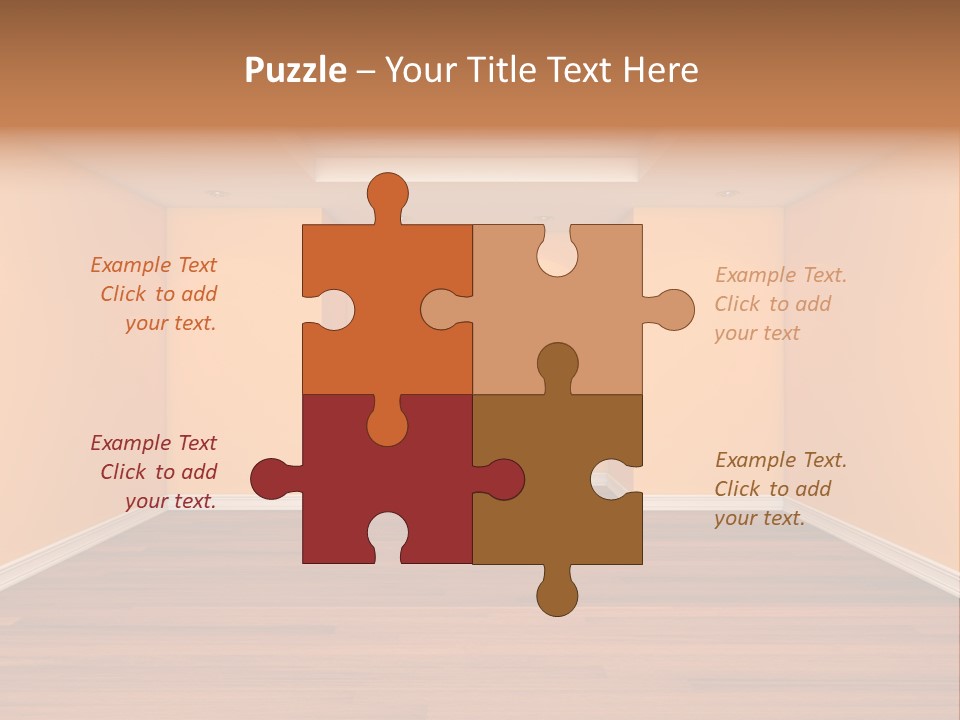 Interior Decor Empty PowerPoint Template