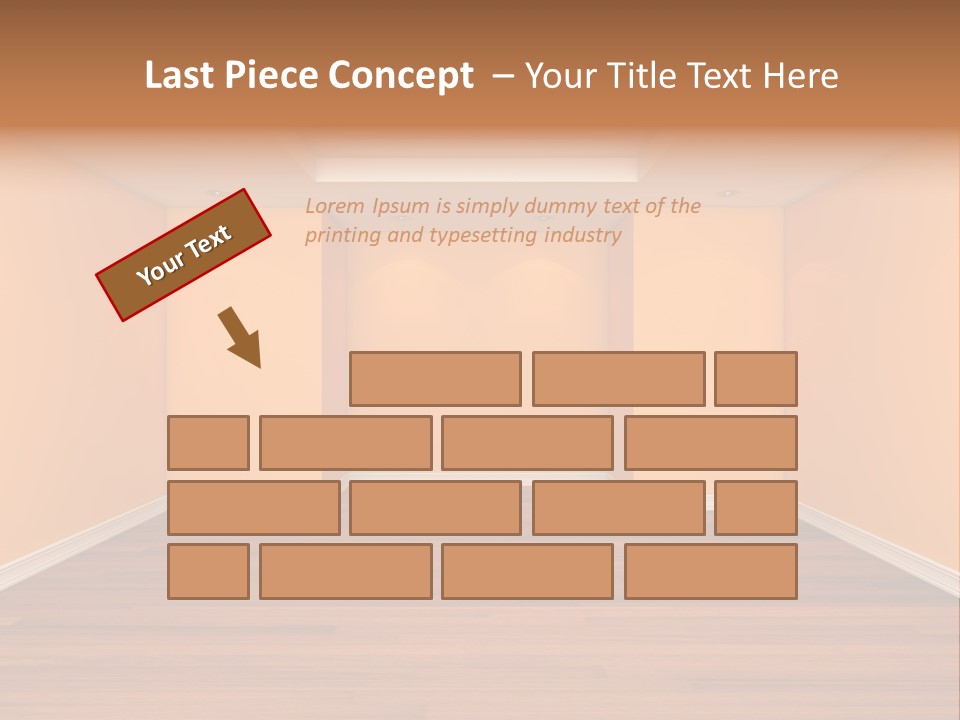Interior Decor Empty PowerPoint Template