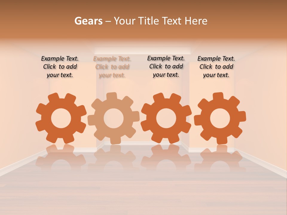 Interior Decor Empty PowerPoint Template