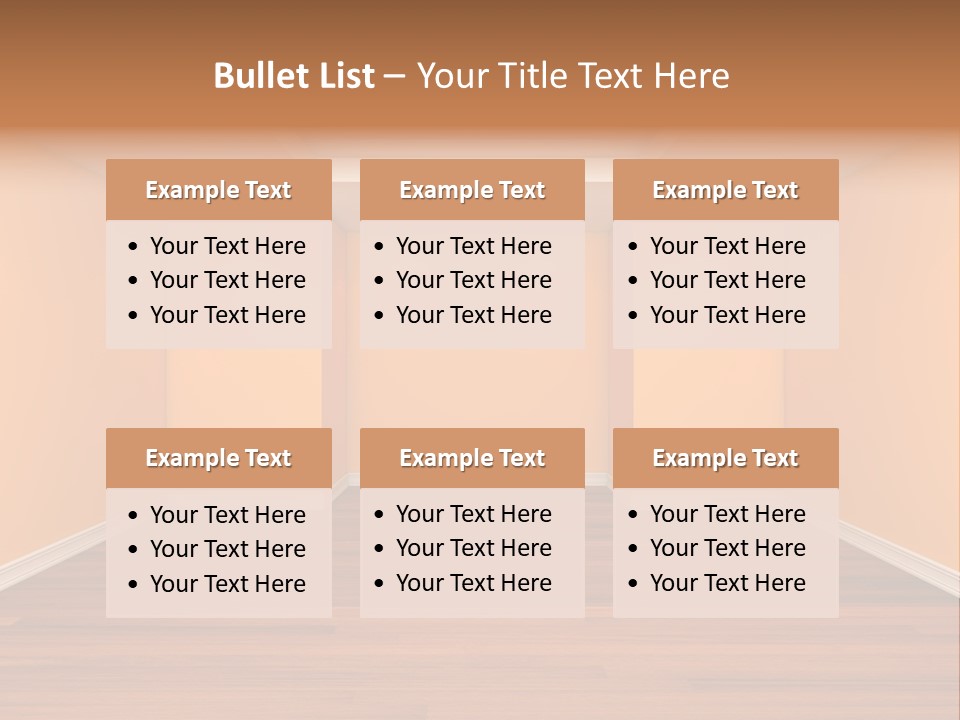 Interior Decor Empty PowerPoint Template