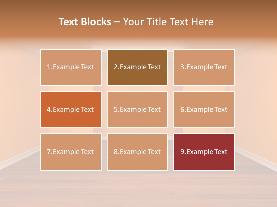 Interior Decor Empty PowerPoint Template