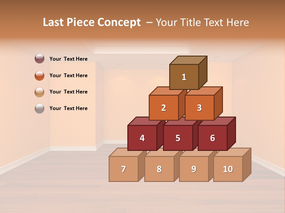 Interior Decor Empty PowerPoint Template
